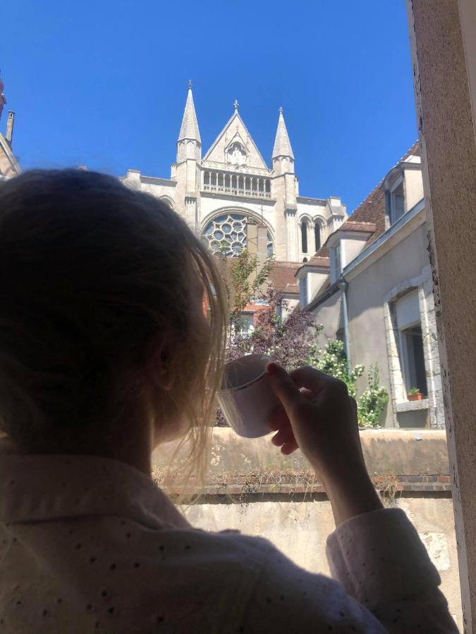 Cocon A Bulles Chic Vue Cathedrale Avec Spa-Jacuzzi Шартр Экстерьер фото